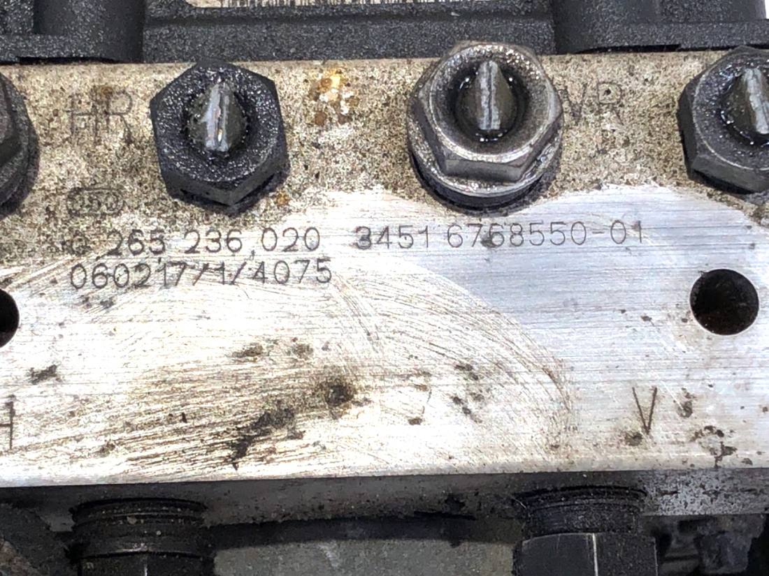 Блок керування ABS АБС BMW 5 E60 6768550 — фото деталі 5