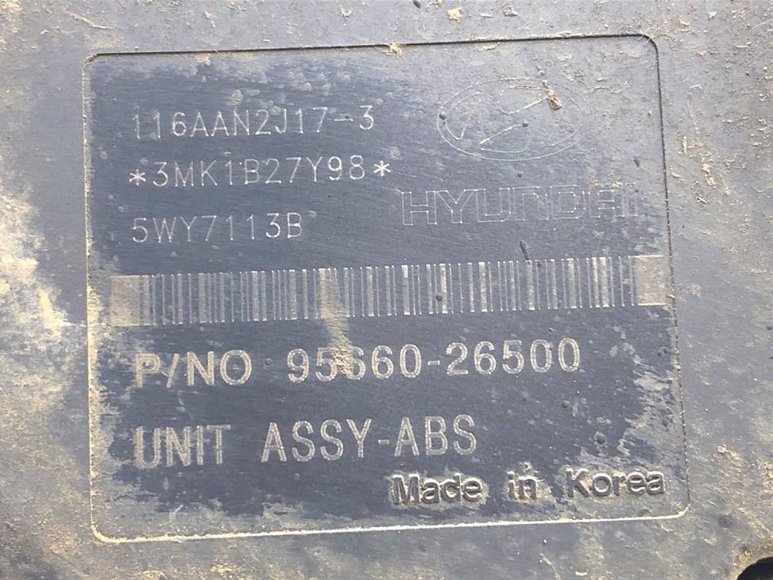 Блок керування ABS АБС Hyundai Santa Fe 95660-26500 — фото деталі 6