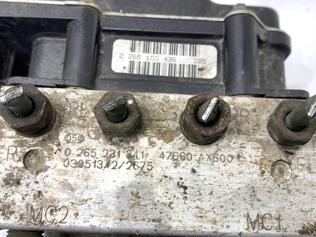 Блок керування ABS АБС Nissan Micra 0265800320 — фото деталі 5