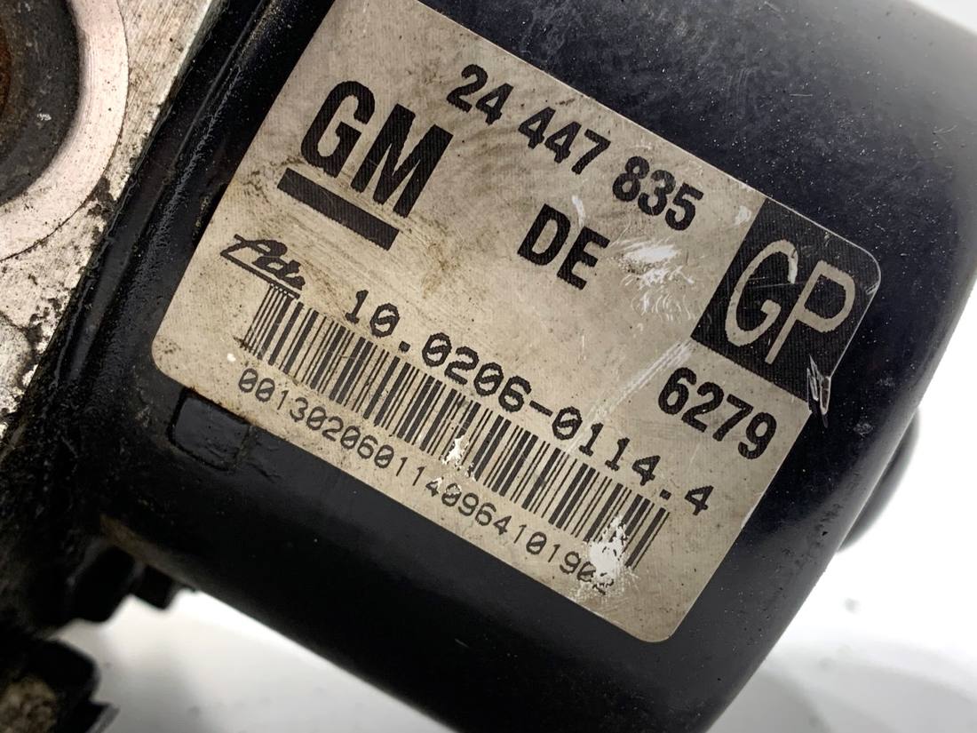 Блок керування ABS АБС Opel Astra H 24447835 — фото деталі 4