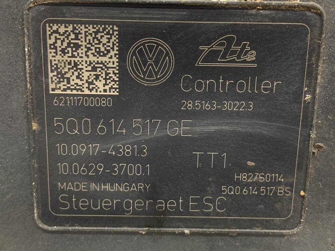 Блок керування ABS АБС Volkswagen Touran 5Q0614517GE — фото деталі 5