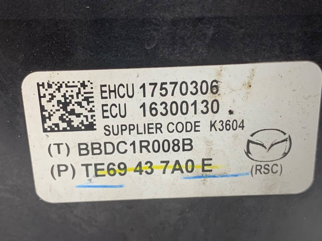 Блок керування ABS АБС Mazda CX-9 TE69437A0E — фото деталі 5