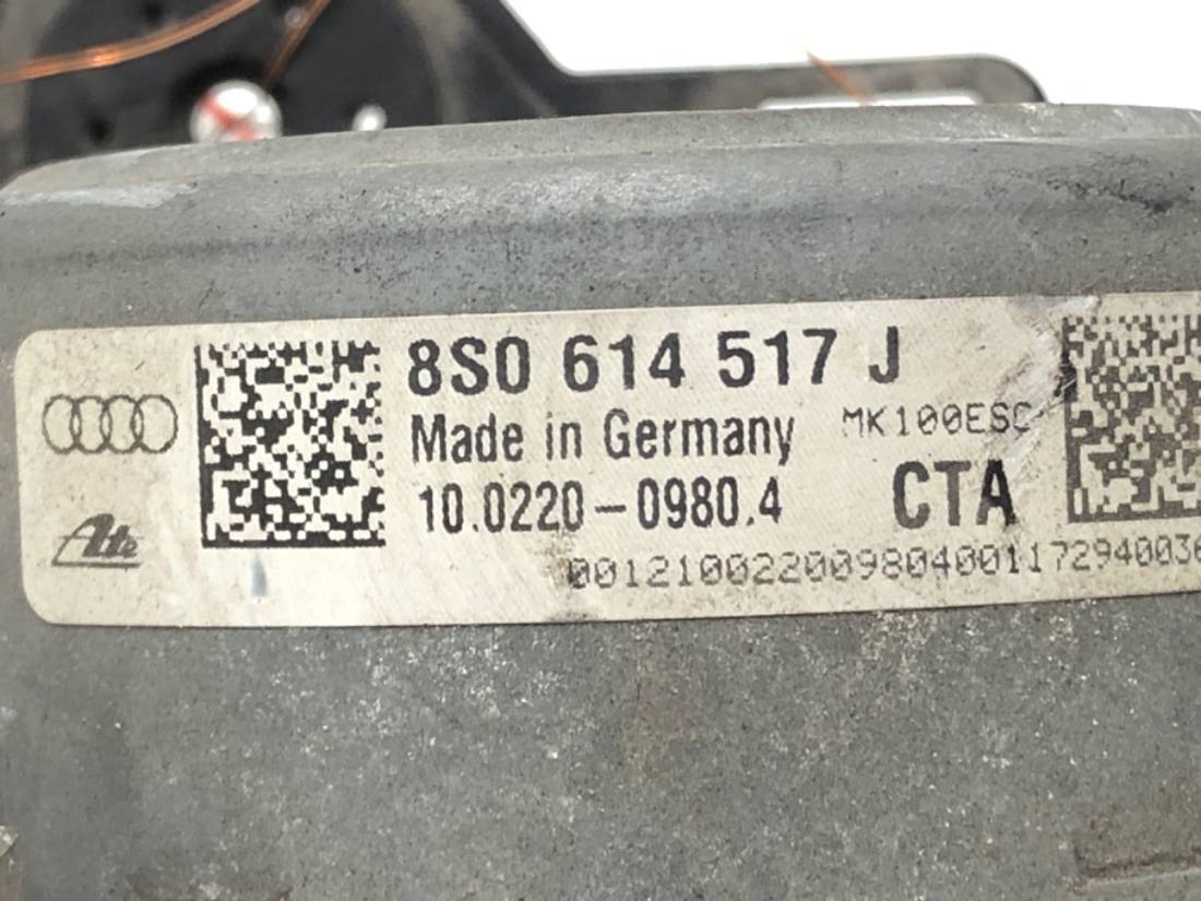 Блок керування ABS АБС Audi TT 8S0614517J — фото деталі 5