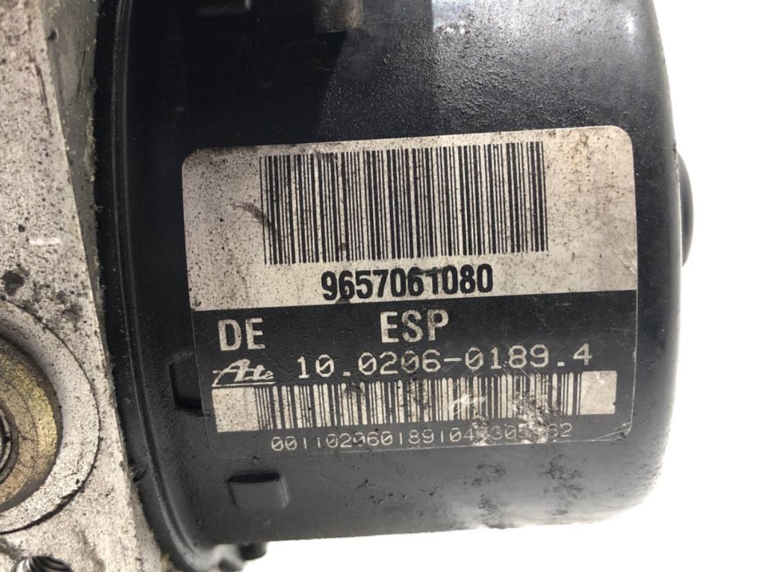 Блок керування ABS АБС Citroen C5 9657061080 — фото деталі 5