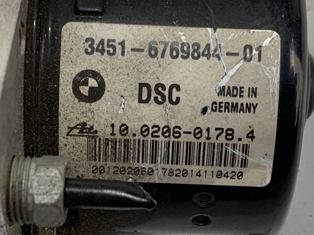 Блок керування ABS АБС BMW 1 E87 6769845 — фото деталі 4