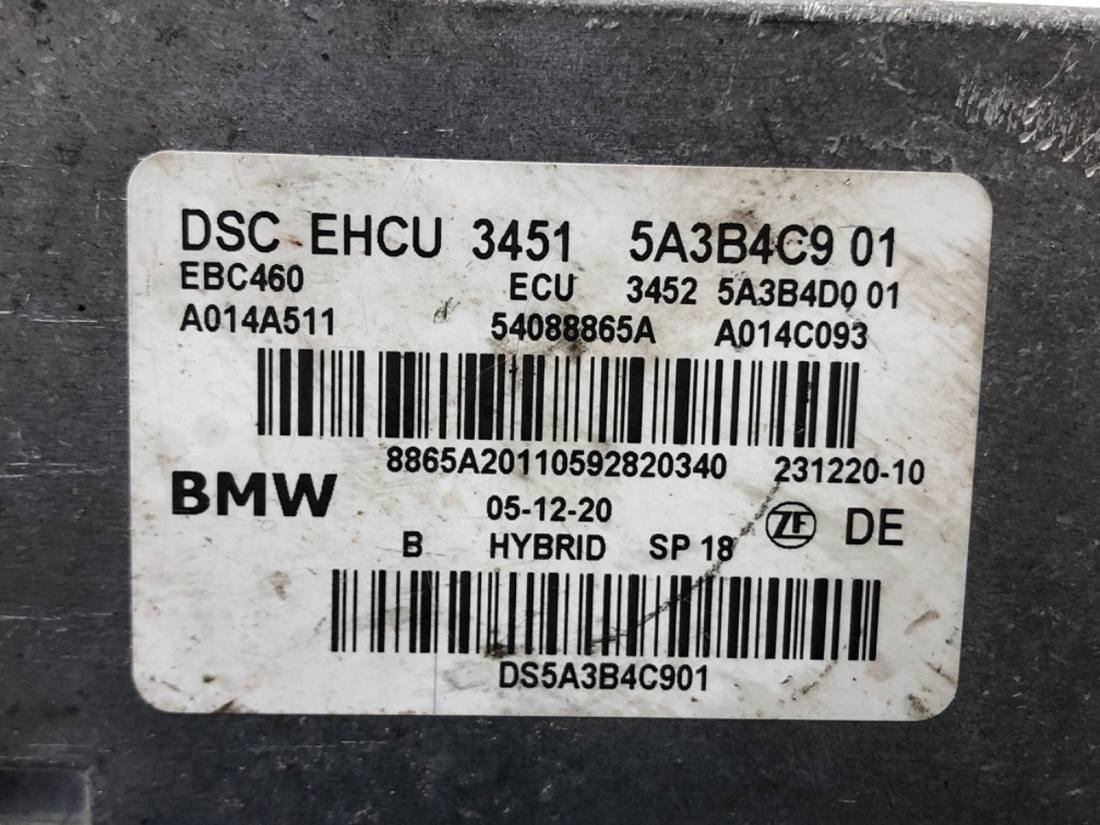 Блок керування ABS АБС BMW 5 G30 5A3B4C9 — фото деталі 4