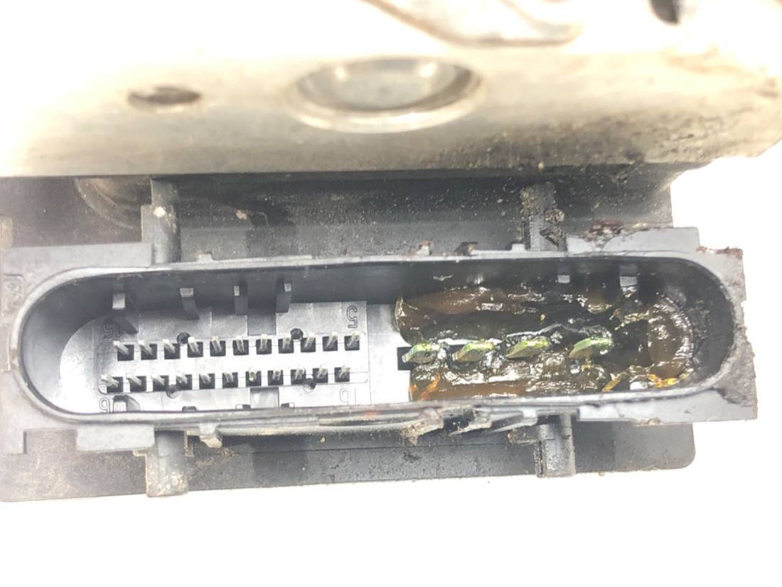 Блок керування ABS АБС Citroen C4 9657352780 — фото деталі 3
