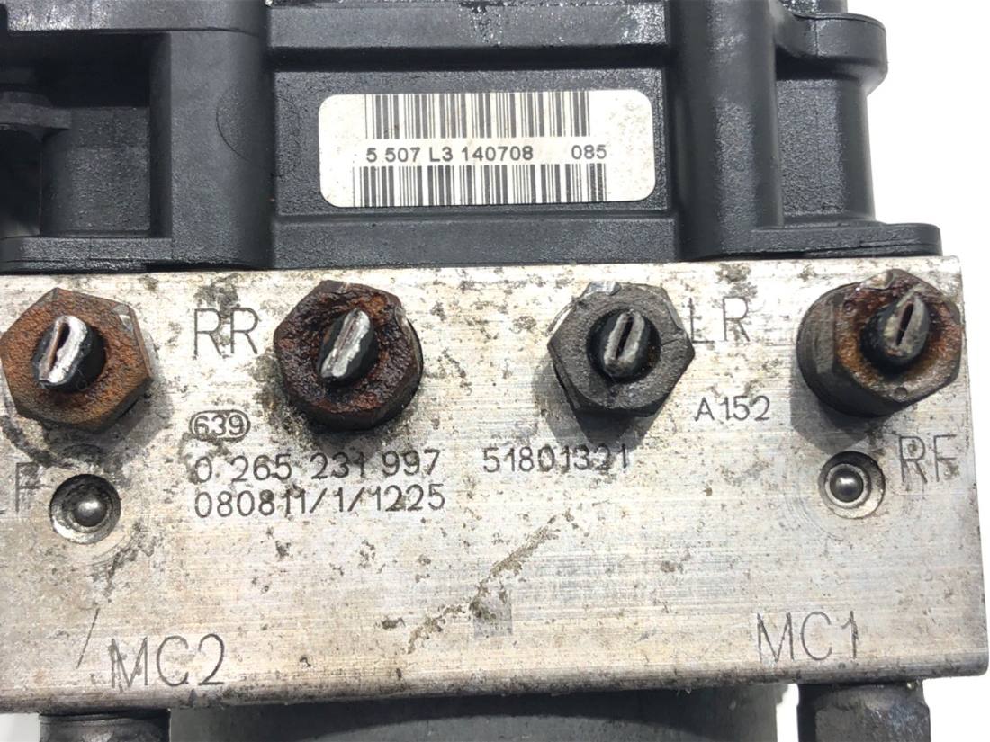 Блок керування ABS АБС Fiat Qubo 51801321 — фото деталі 5
