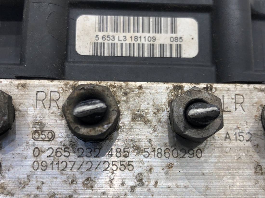 Блок керування ABS АБС Fiat Punto 51860290 — фото деталі 6