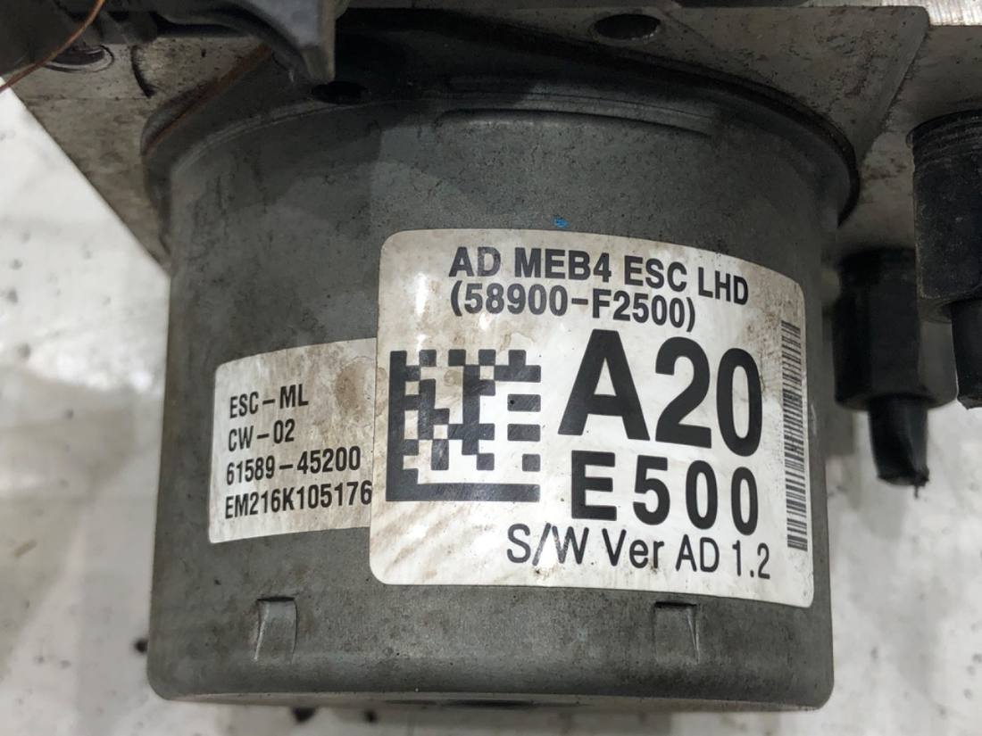 Блок керування ABS АБС Hyundai Elantra 58900-F2500 — фото деталі 4