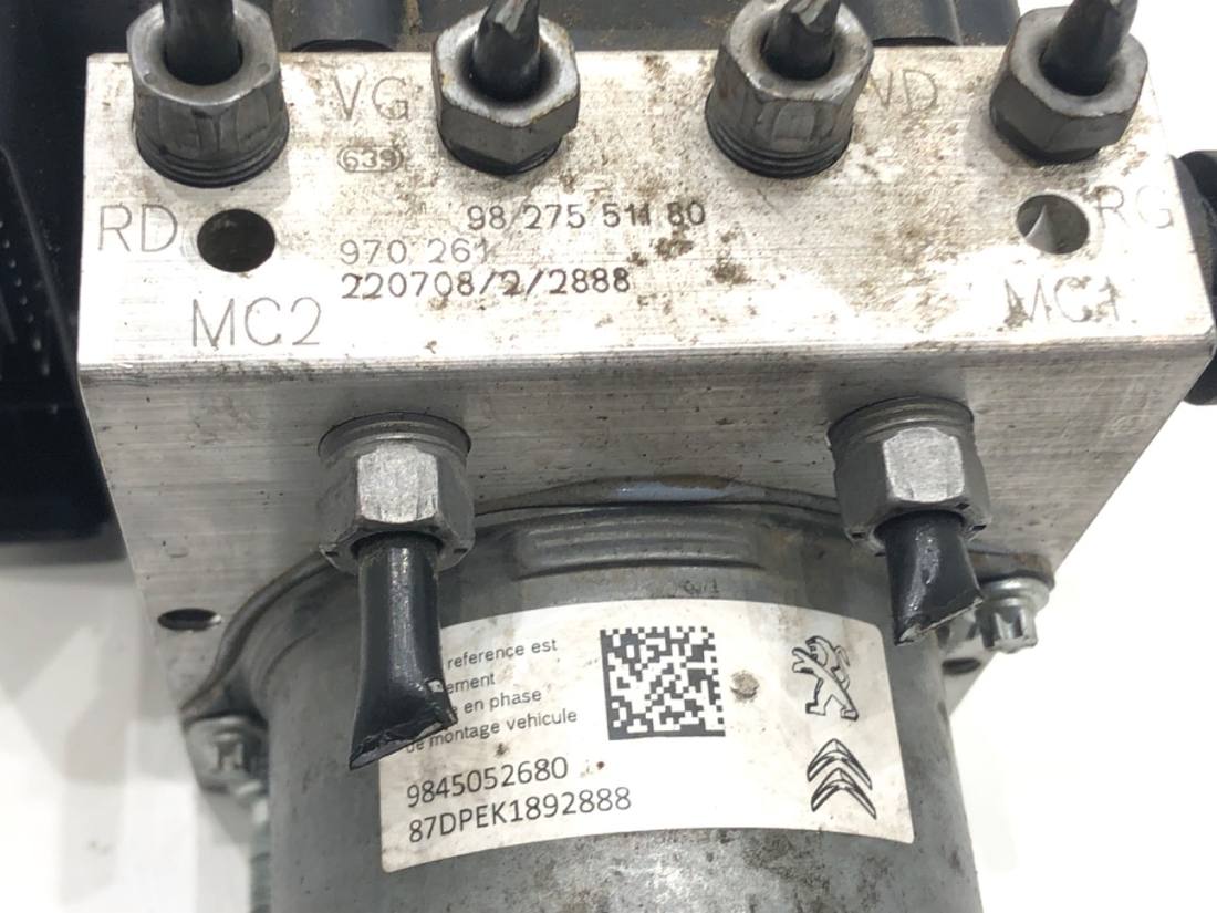 Блок керування ABS АБС Toyota Proace City 9827551180 9845052680 — фото деталі 4