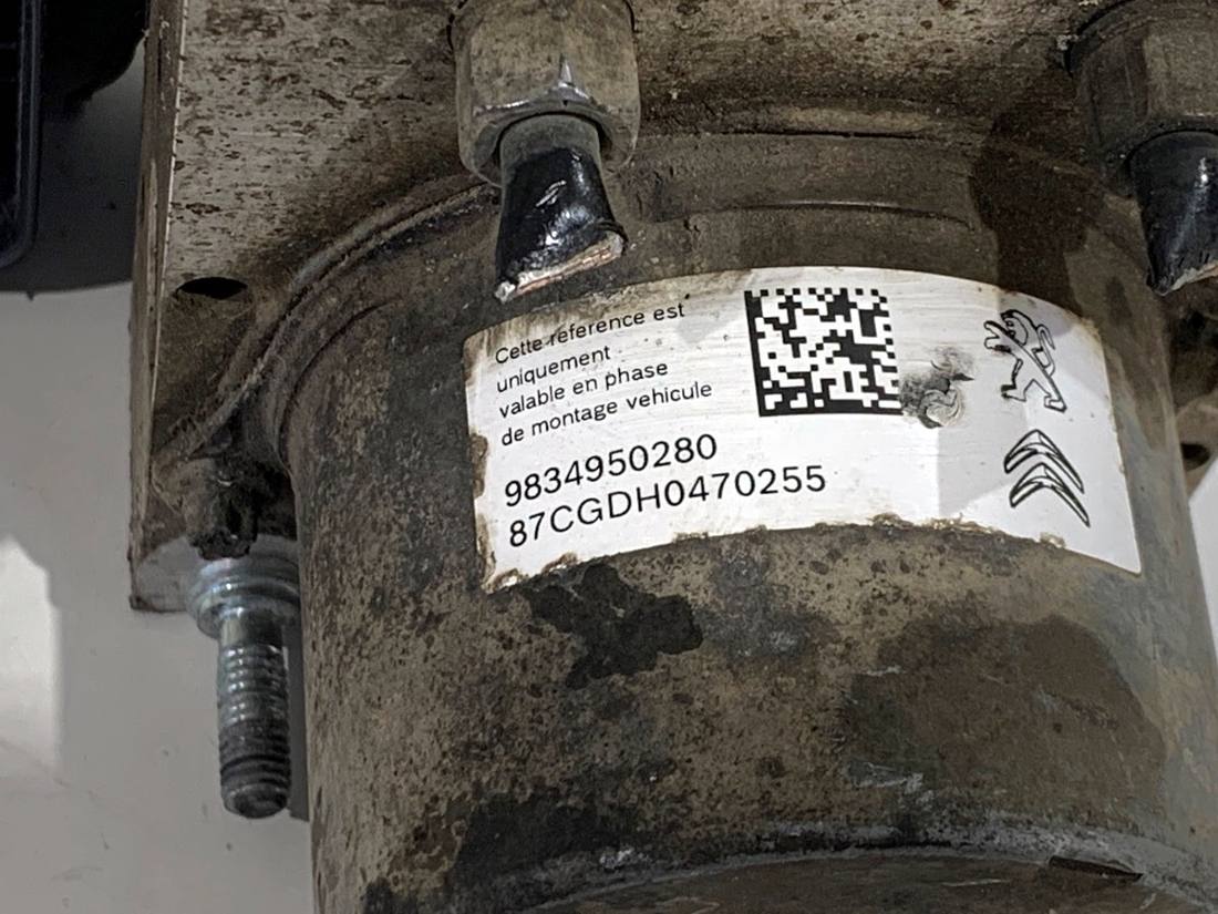 Блок керування ABS АБС Peugeot Partner 9834950280 — фото деталі 5