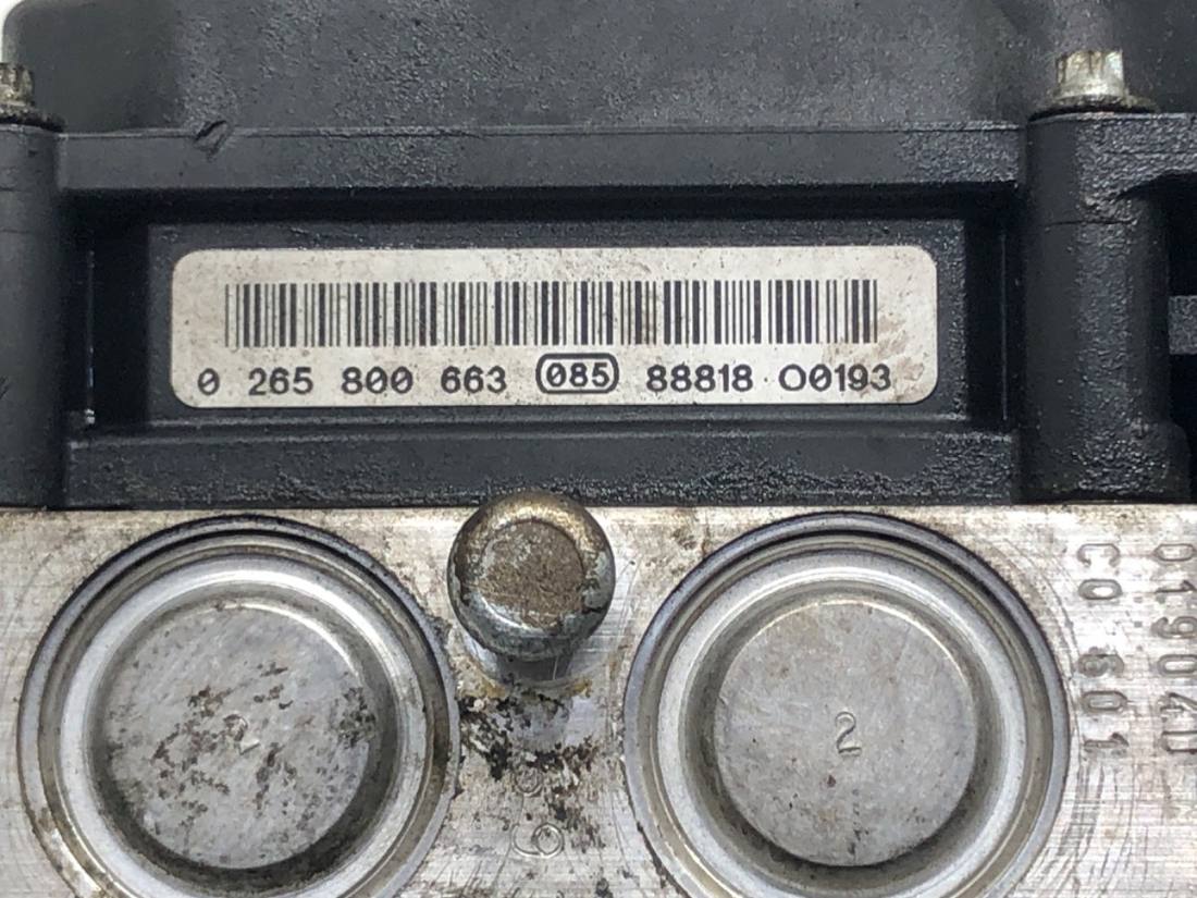 Блок керування ABS АБС Fiat Linea 51800909 0265800663 — фото деталі 4