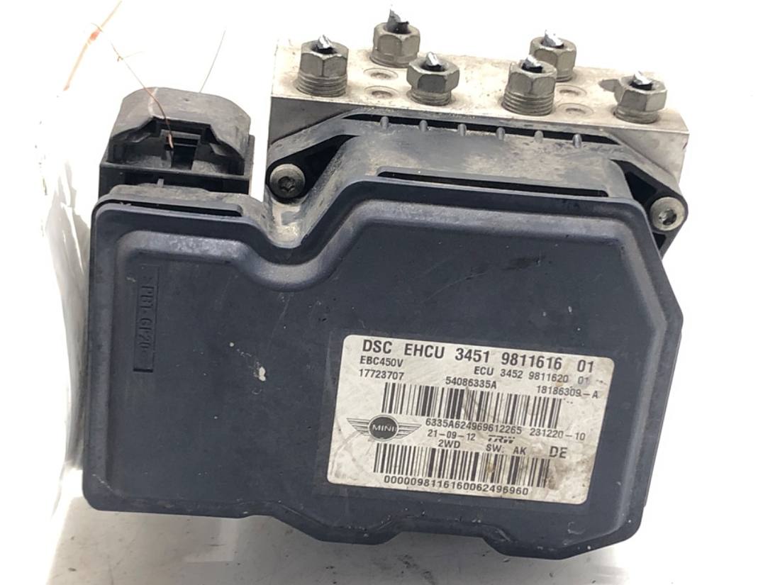 Блок управления ABS АБС Mini Mini R56 9811616 — фото детали 3