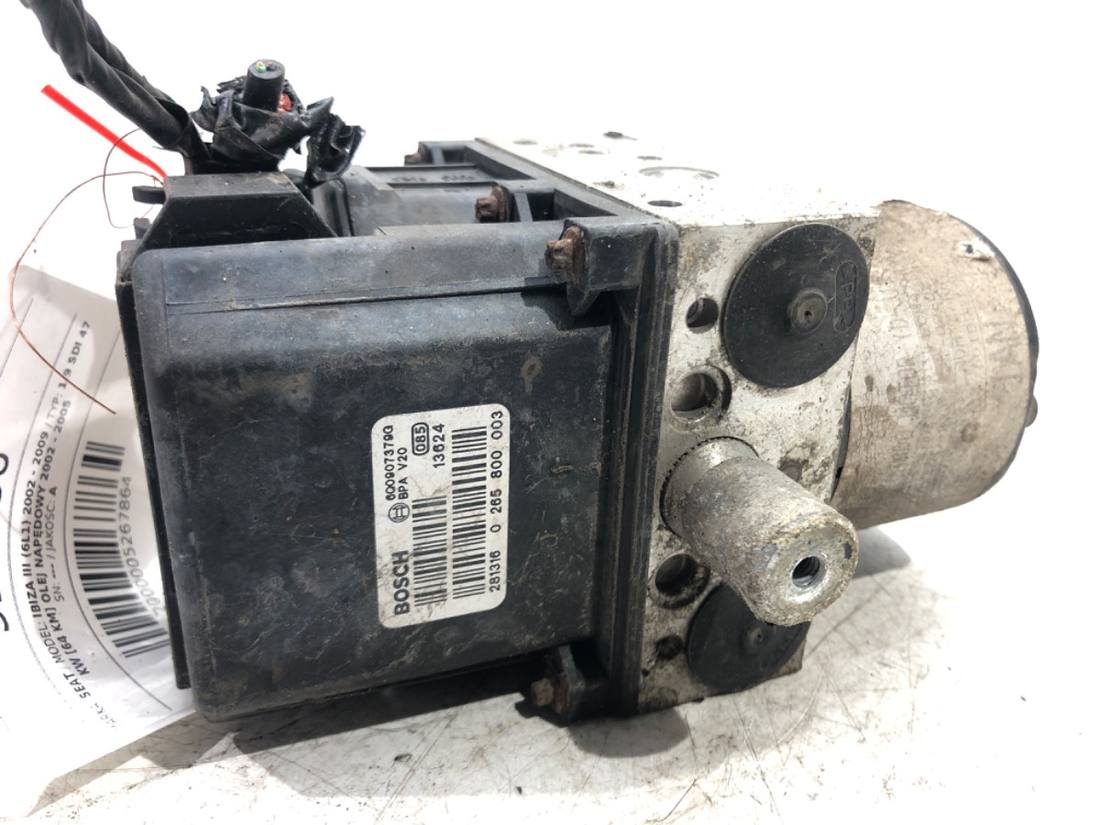 Блок керування ABS АБС Seat Ibiza 0265800003 — фото деталі 2