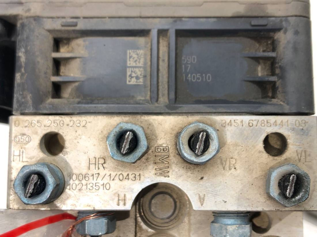Блок керування ABS АБС BMW 7 F01 6785441 0265250232 — фото деталі 6