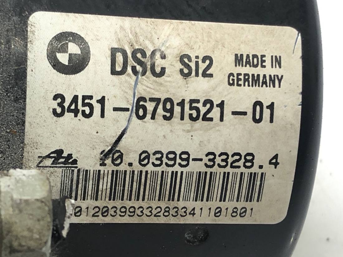 Блок управления ABS АБС BMW 3 E90 6771487 — фото детали 6