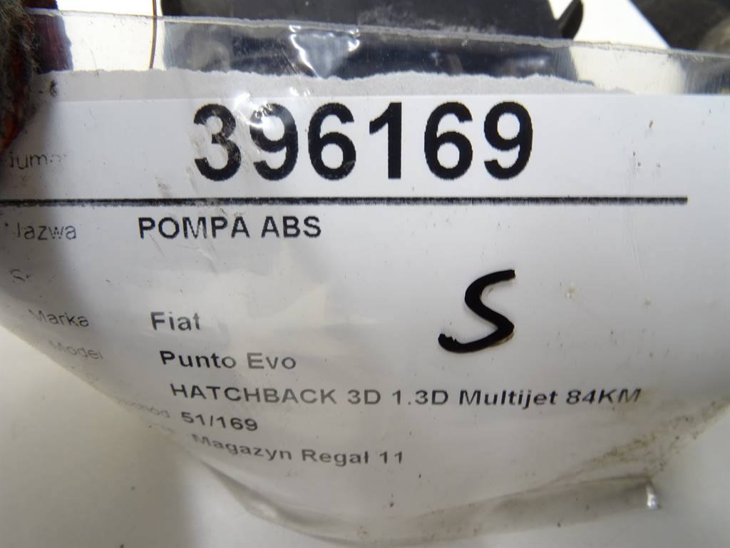 Блок керування ABS АБС Fiat Punto 51894800 — фото деталі 5