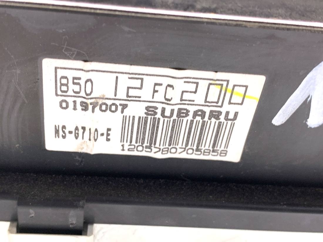 Щиток приладів Subaru Forester 85012FC20 — фото деталі 4