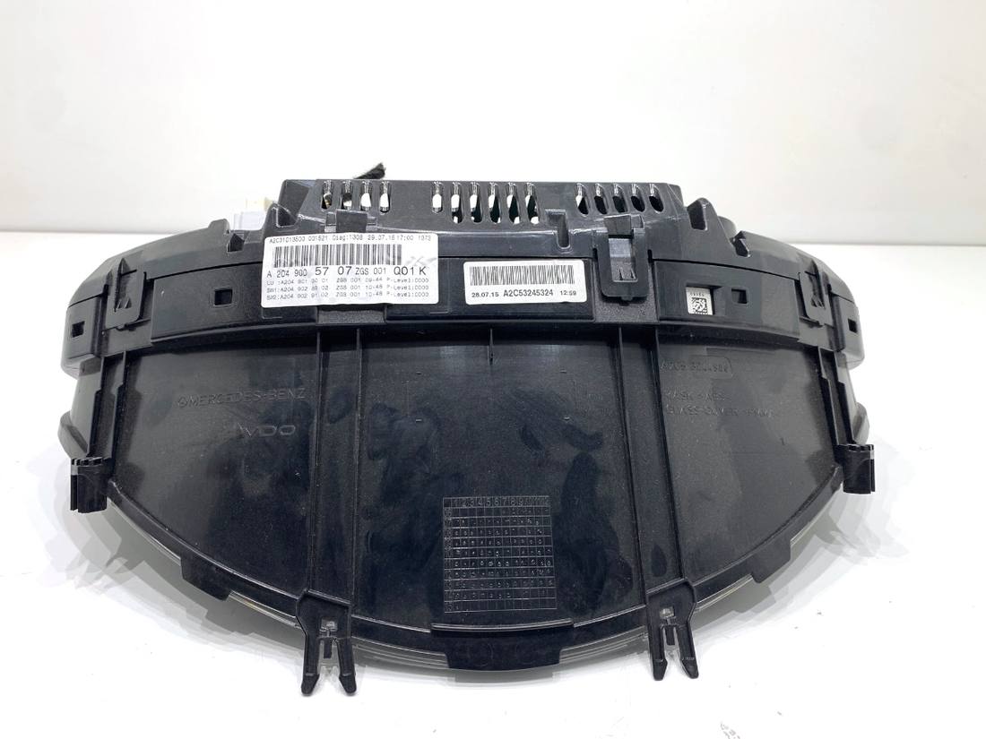 Щиток приборов Mercedes GLK X204 A2049005707 — фото детали 2
