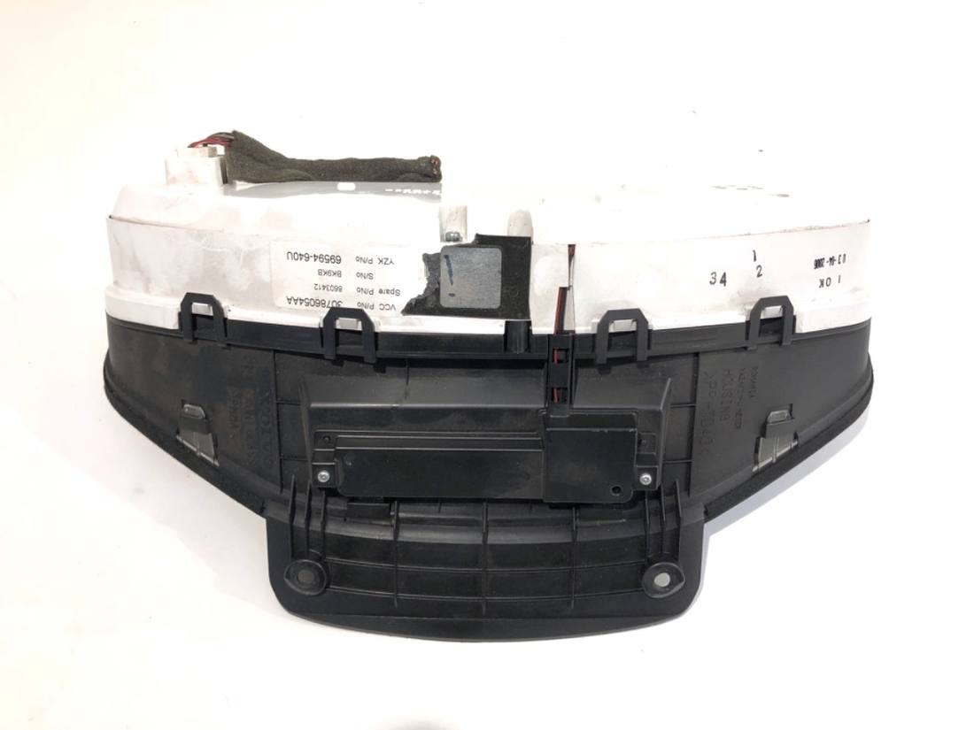 Щиток приладів Volvo S80 30786054AA — фото деталі 2