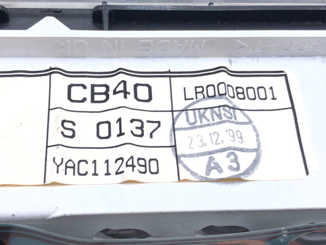Щиток приладів Land Rover Freelander LR0008001 — фото деталі 4