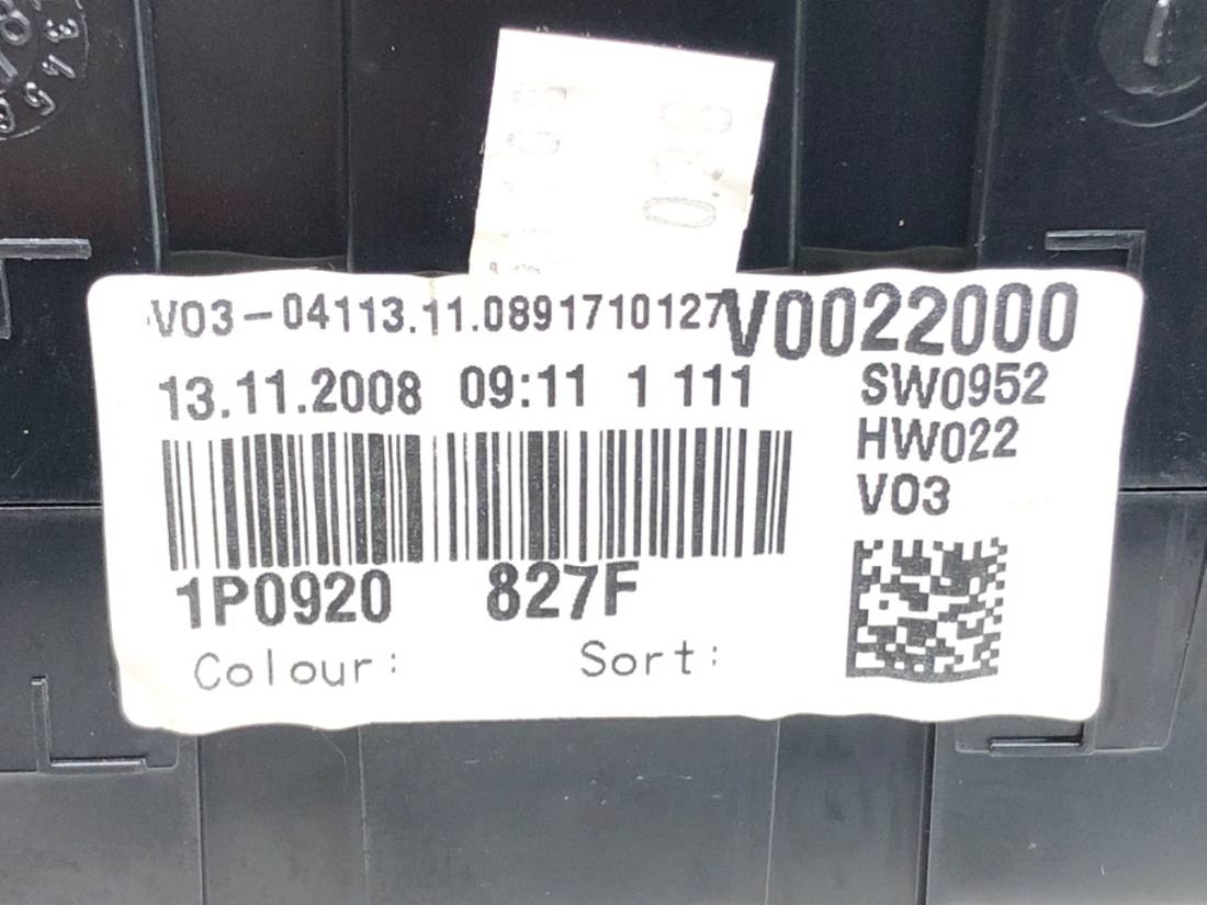 Щиток приборов Seat Leon 1P0920827F — фото детали 4