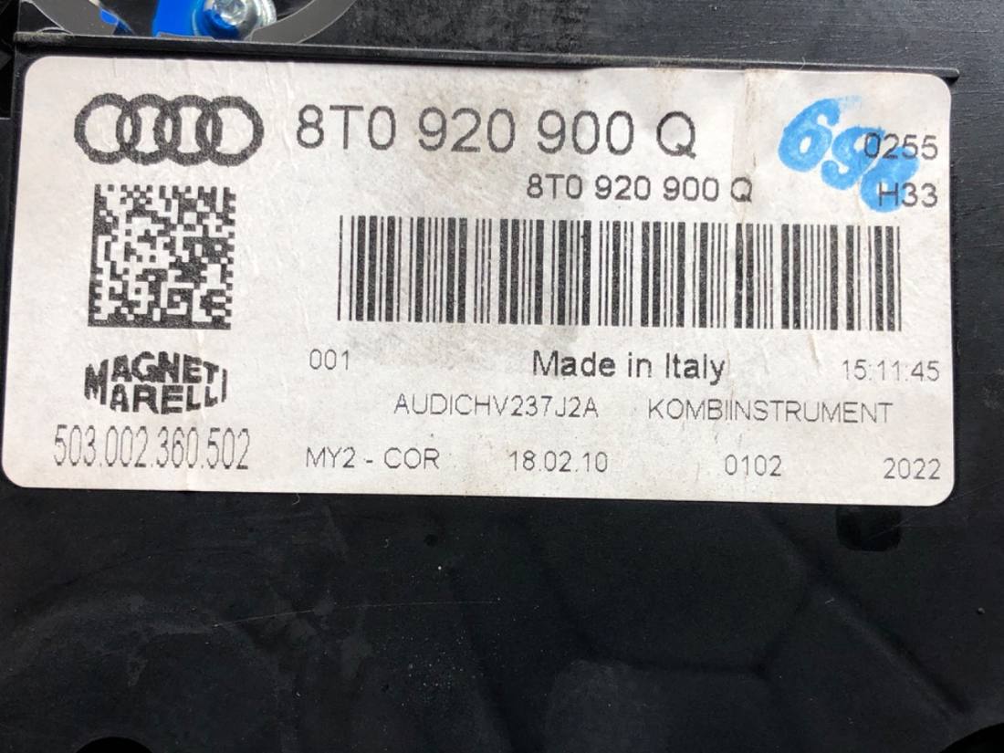 Щиток приборов Audi A5 8T 8T0920900Q — фото детали 5
