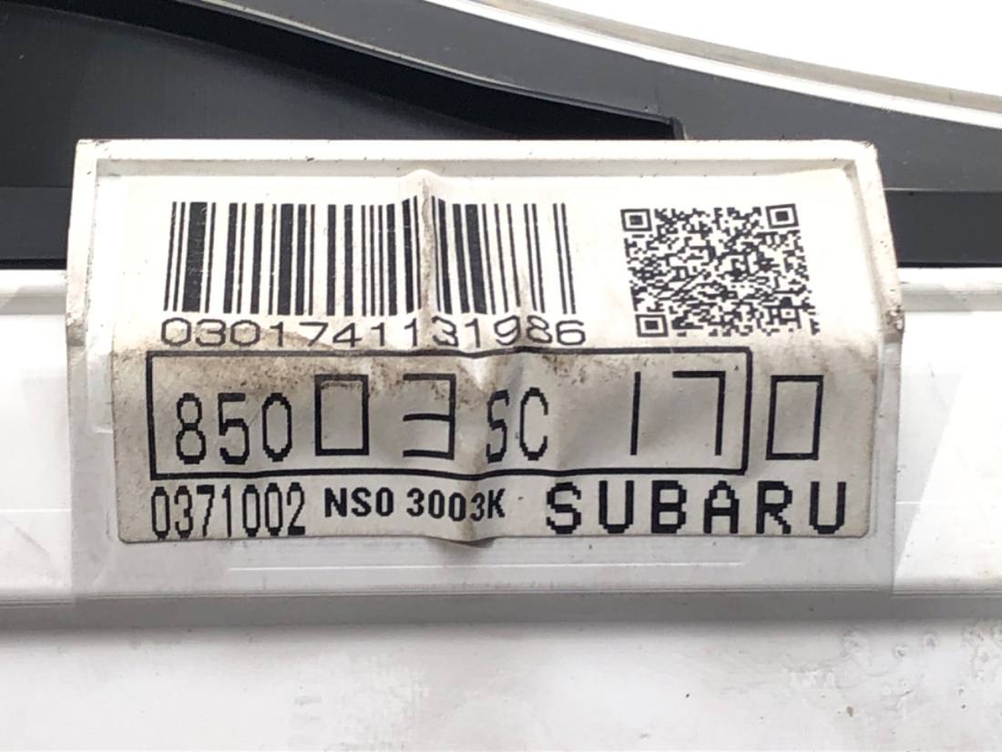 Щиток приладів Subaru Forester 85003SC170 — фото деталі 4
