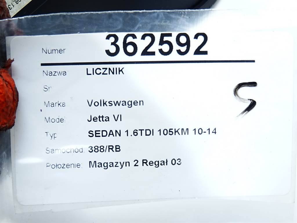 Щиток приборов Volkswagen Jetta 5C6920873A — фото детали 7