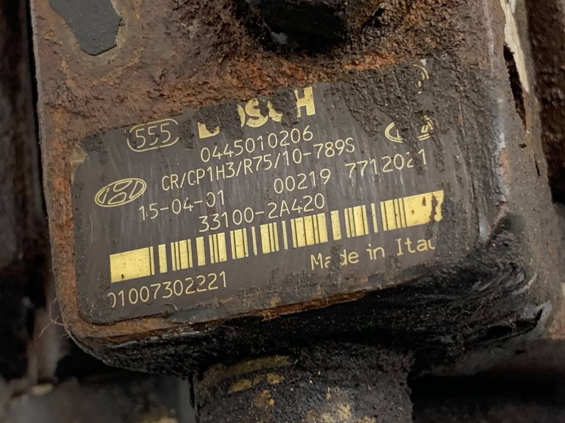 ТНВД паливний насос високого тиску Kia Ceed 0445010206 — фото деталі 4