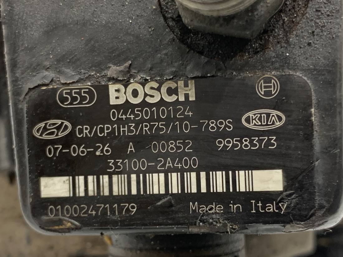 ТНВД паливний насос високого тиску Kia Ceed 0445010124 — фото деталі 4