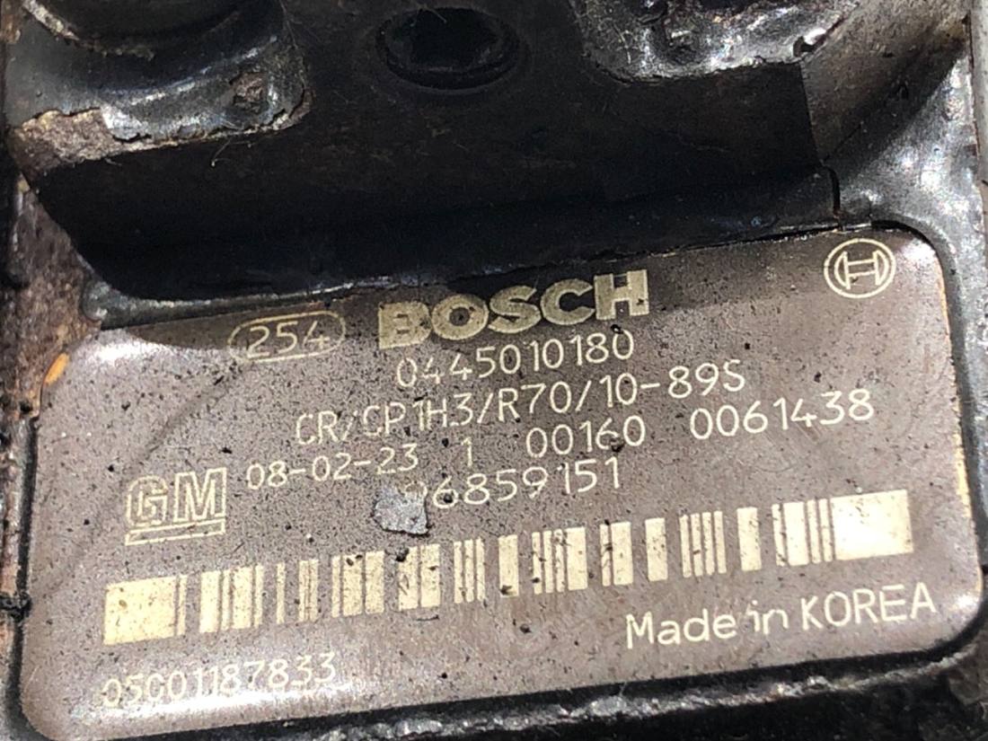 ТНВД паливний насос високого тиску Opel Antara 0445010180 — фото деталі 4