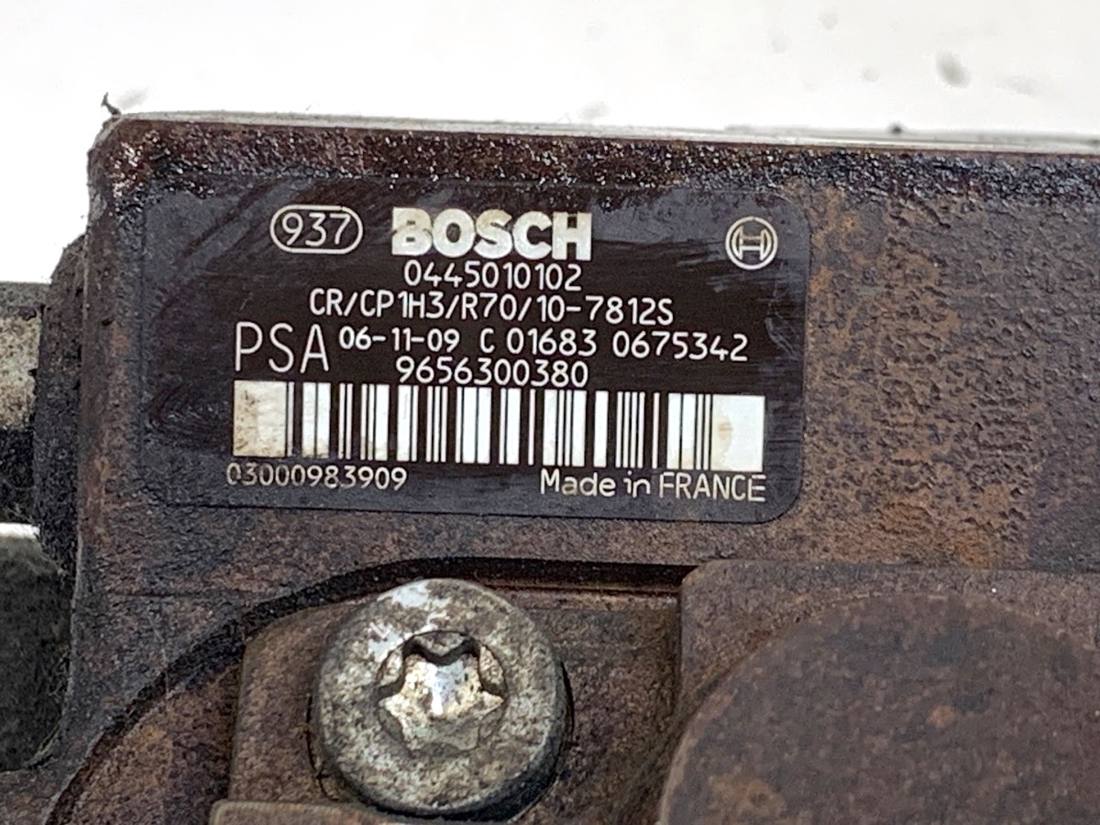 ТНВД паливний насос високого тиску Peugeot 207 9656300380 — фото деталі 4