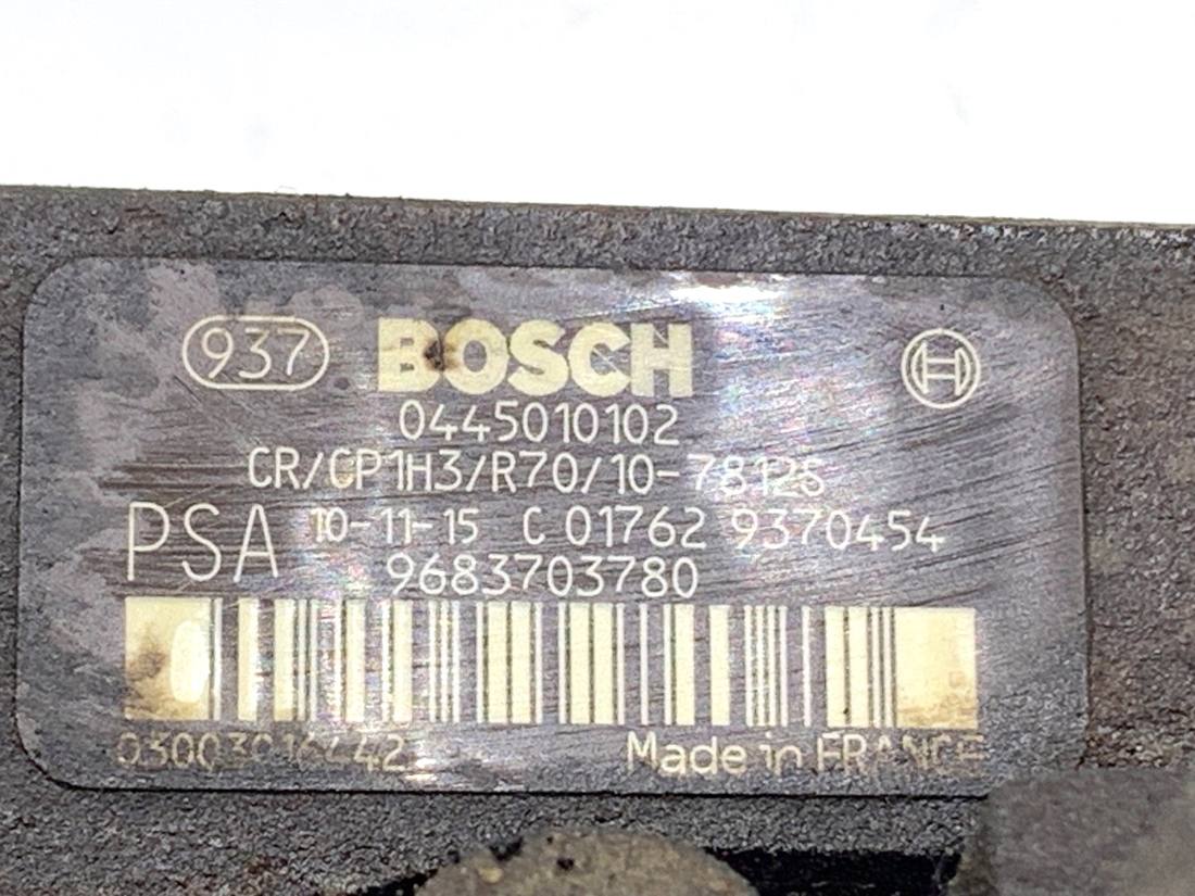 ТНВД паливний насос високого тиску Peugeot Partner 9683703780 — фото деталі 5