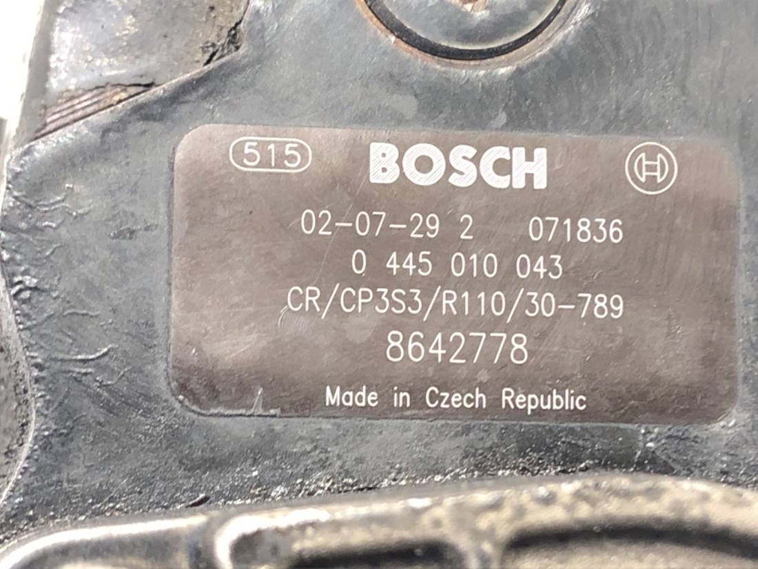 ТНВД паливний насос високого тиску Volvo S60 0445010043 — фото деталі 4