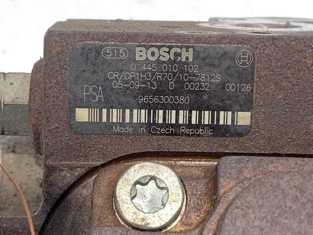 ТНВД паливний насос високого тиску Citroen C5 9656300380 0445010102 — фото деталі 5