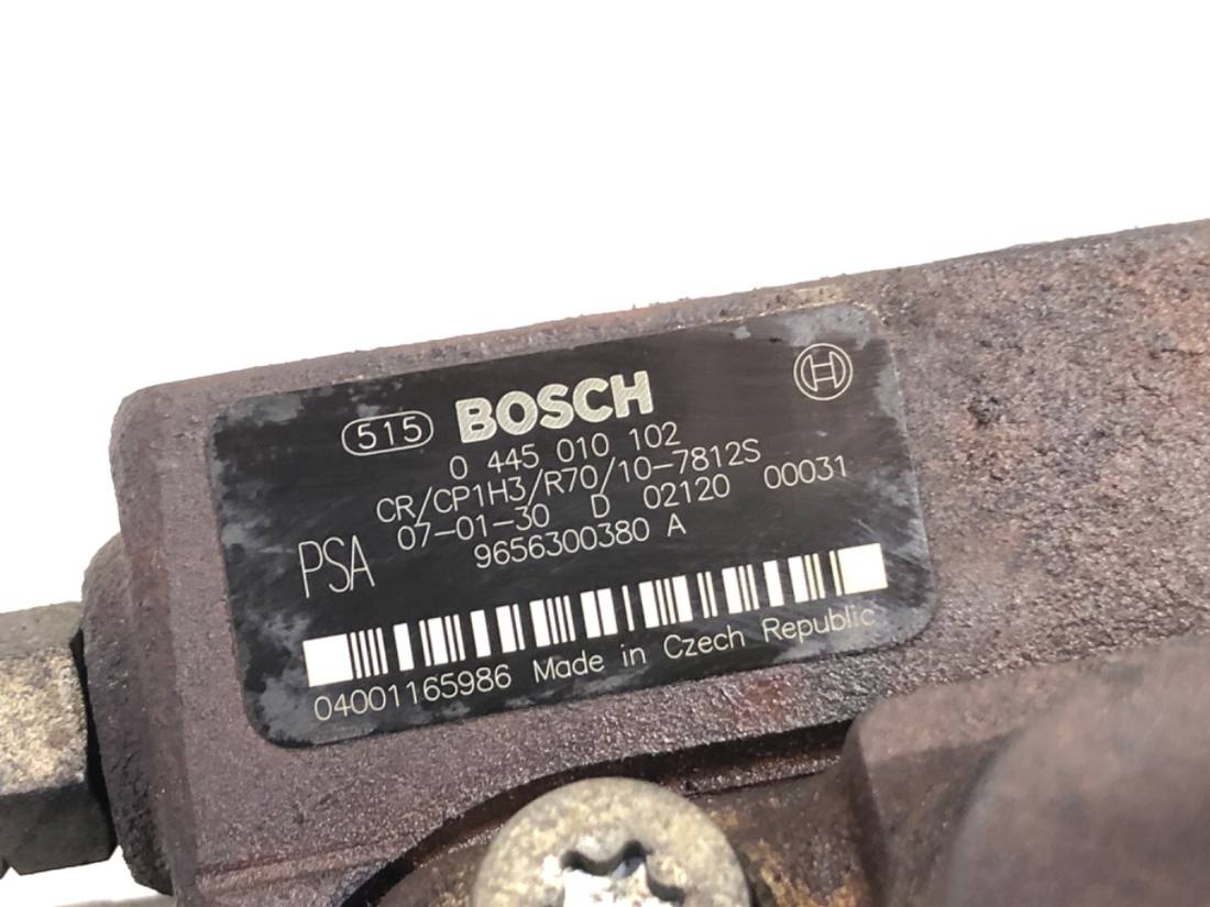 ТНВД паливний насос високого тиску Volvo V50 9656300380 0445010102 — фото деталі 3