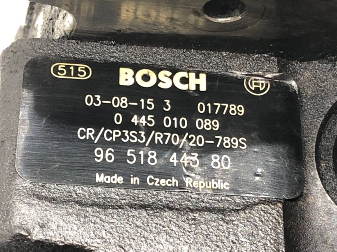ТНВД паливний насос високого тиску Peugeot 307 9651844380 — фото деталі 4