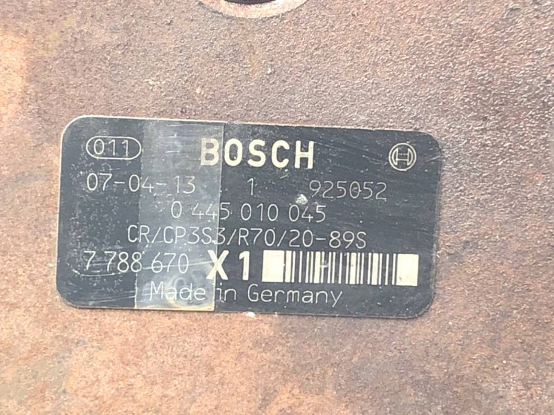 ТНВД паливний насос високого тиску BMW 3 E90 7788670 — фото деталі 4