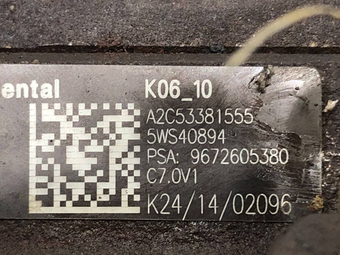 ТНВД паливний насос високого тиску Peugeot 508 9672605380 — фото деталі 4