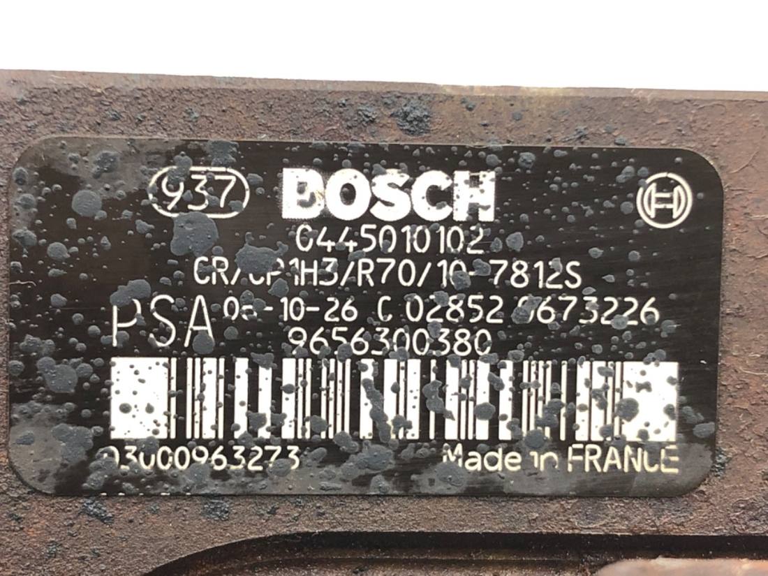 ТНВД паливний насос високого тиску Peugeot 307 9656300380 — фото деталі 4