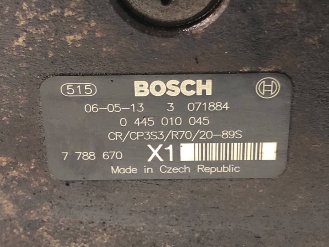 ТНВД паливний насос високого тиску BMW 1 E87 7788670 — фото деталі 4