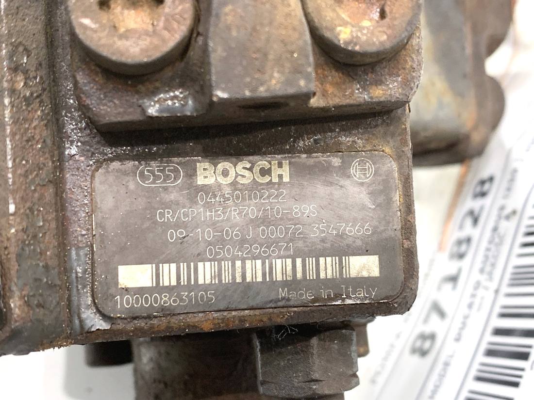 ТНВД паливний насос високого тиску Fiat Ducato 0445010222 — фото деталі 5