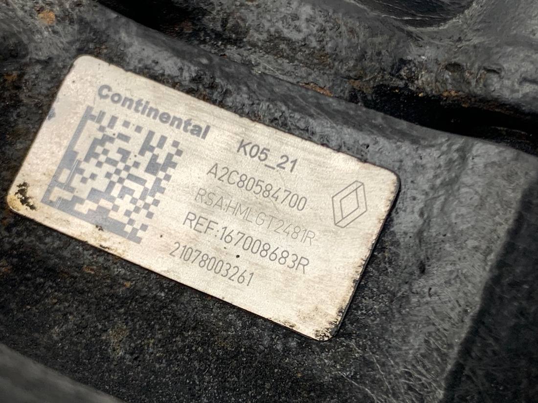 ТНВД паливний насос високого тиску Renault Master 167008683R — фото деталі 4