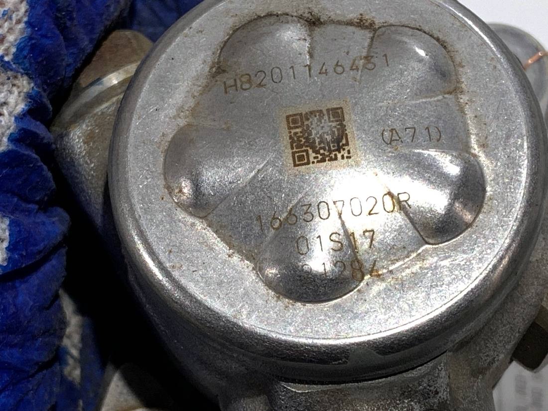 ТНВД паливний насос високого тиску Nissan Qashqai 166307020R — фото деталі 5