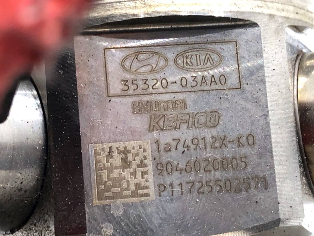 ТНВД паливний насос високого тиску Kia Niro 35320-03AA0 — фото деталі 4