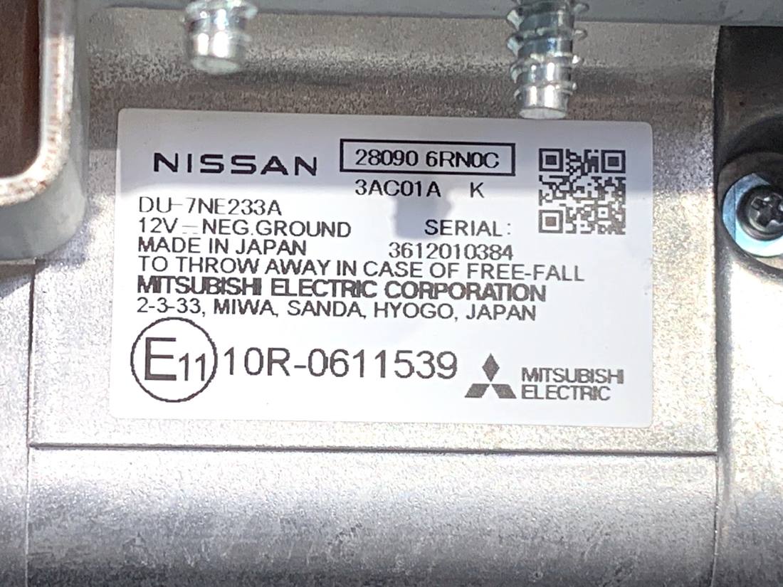 Монітор дисплей бортовий комп'ютер Nissan Qashqai 280906RN0C — фото деталі 7