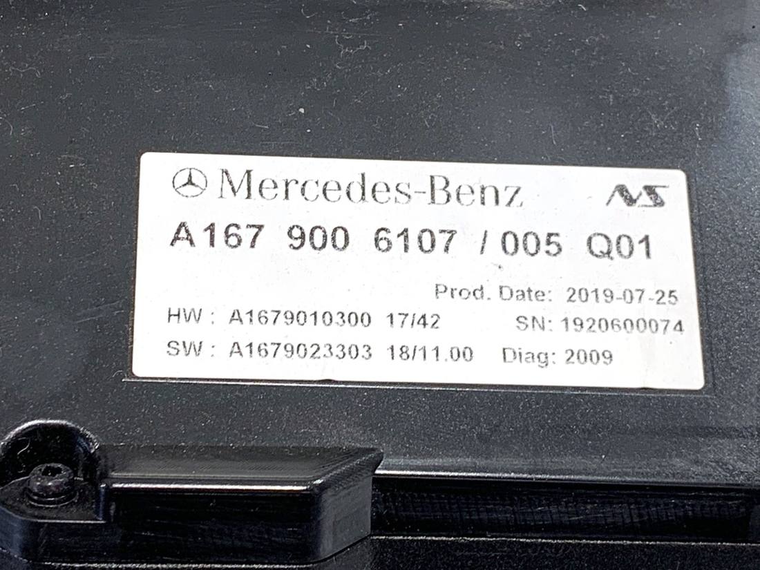 Монітор дисплей бортовий комп'ютер Mercedes GLE V167 A1679006107 — фото деталі 5
