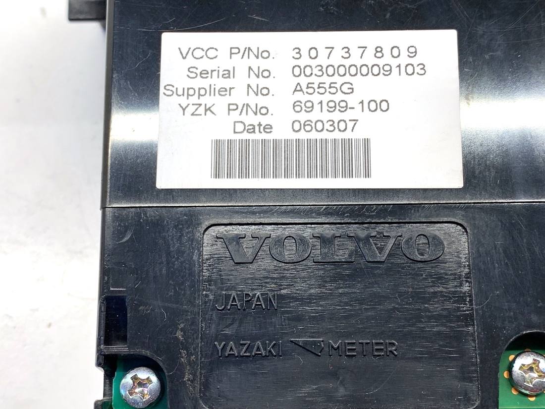 Монітор дисплей бортовий комп'ютер Volvo V50 30737809 — фото деталі 4
